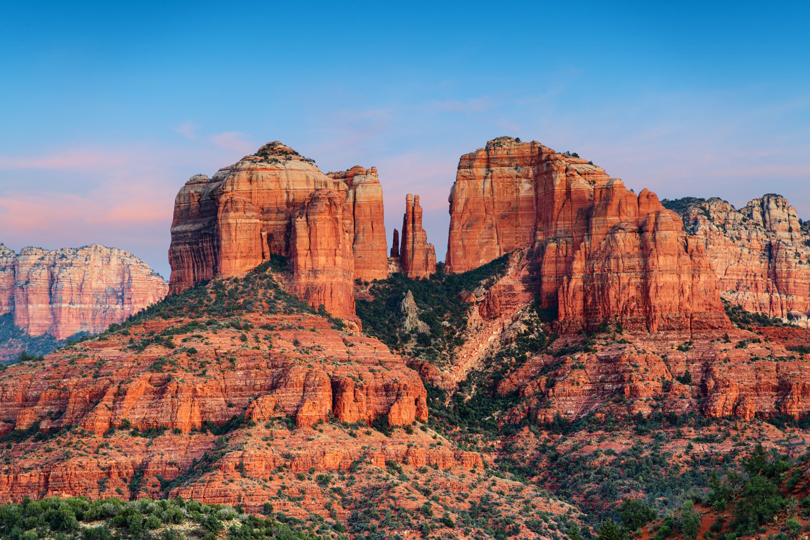 Cathedral Rock at sunset