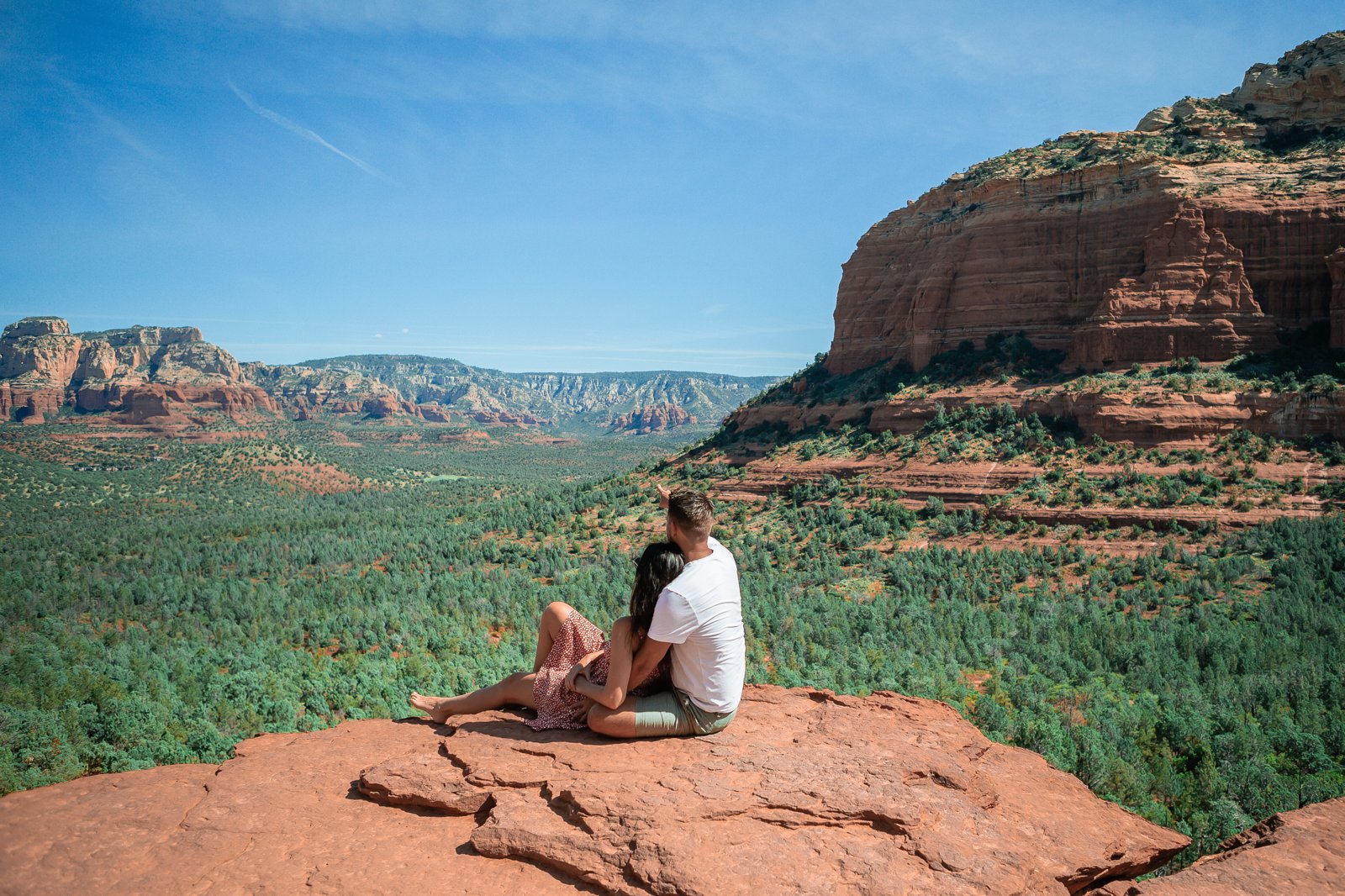 Sedona red rock vista