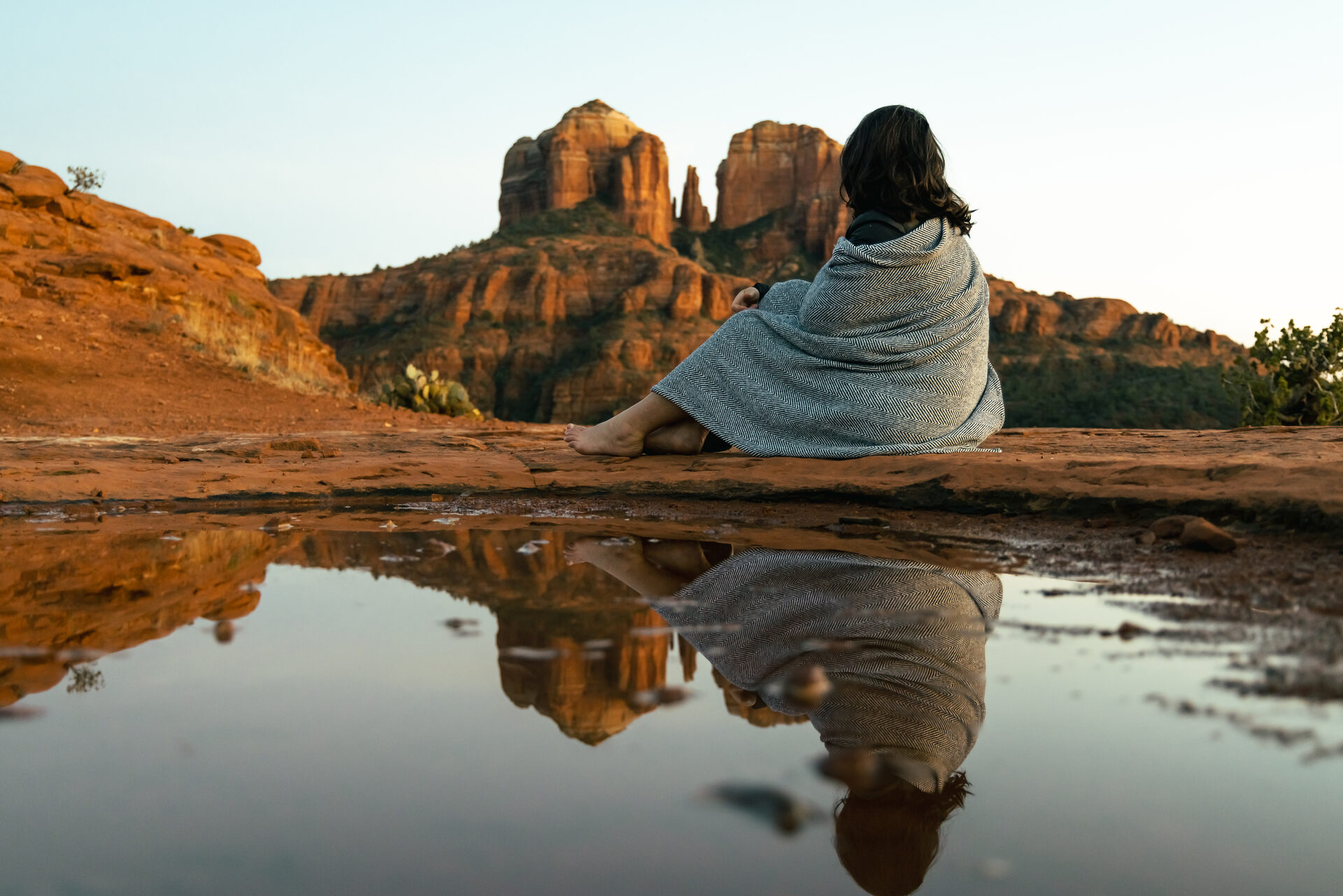 Sedona red rocks landscape