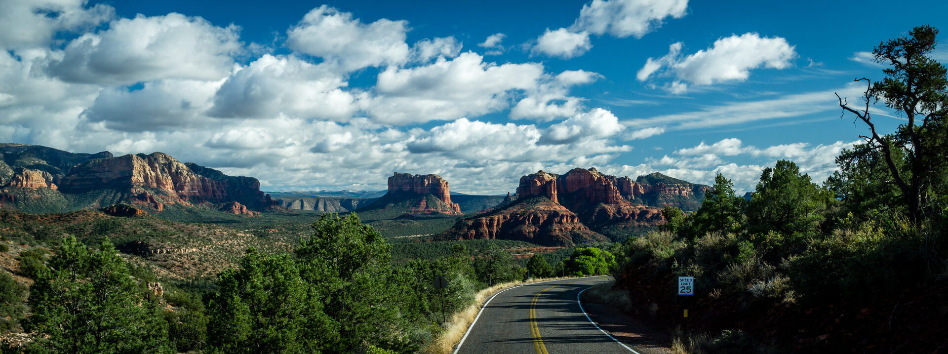 Sedona red rocks landscape