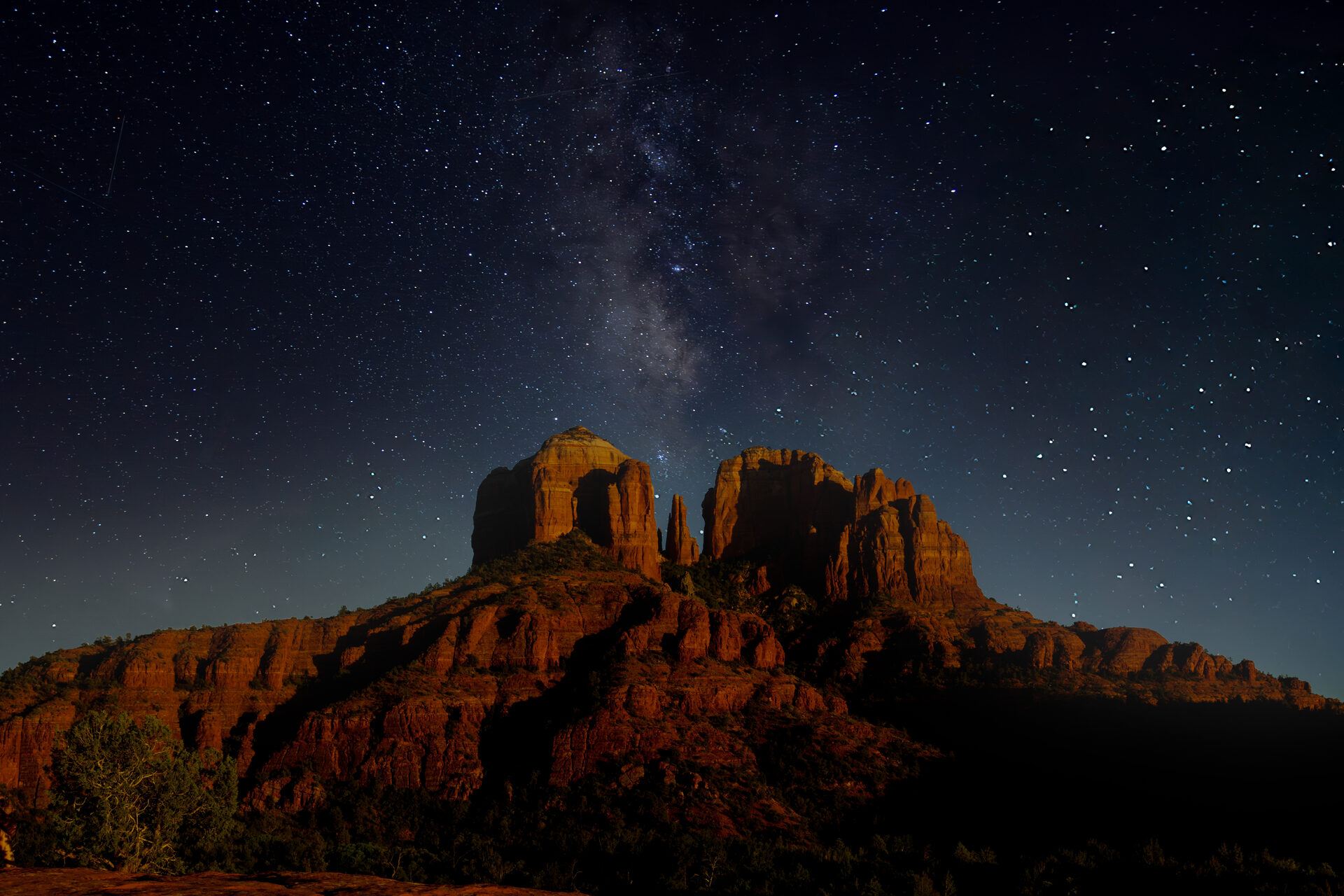 Sedona red rocks landscape