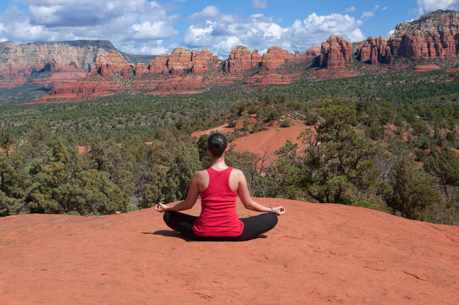 Sedona red rocks landscape