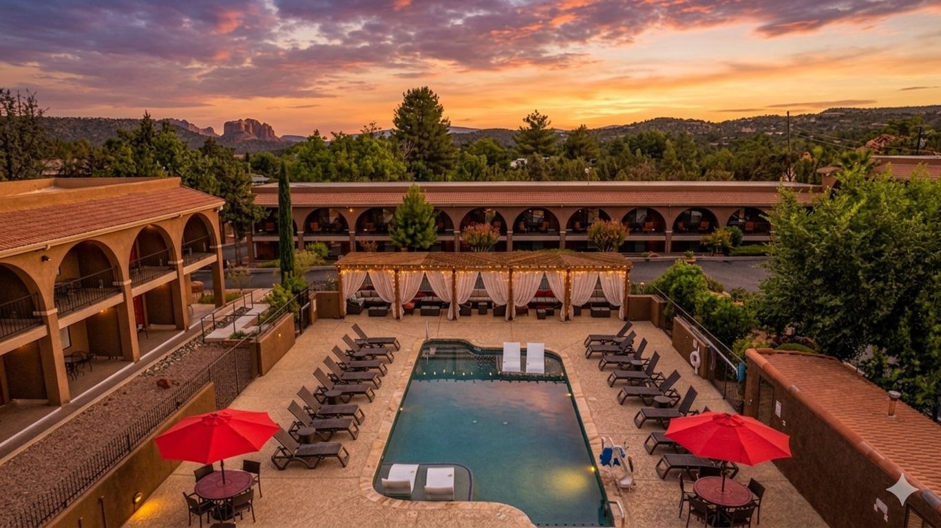 GreenTree Inn Sedona, trail-day basecamp